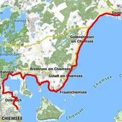 Prien am Chiemsee, Oberbayern/Deutschland