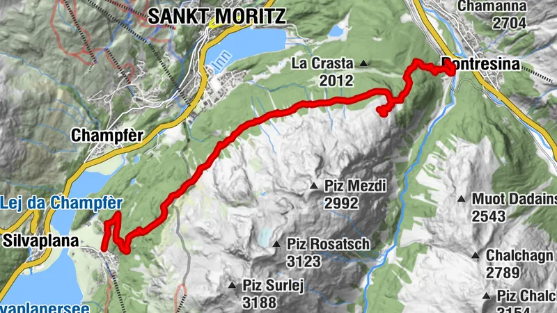 Surlej-Hahnensee-Muottas da Schlarigna-Pontresina