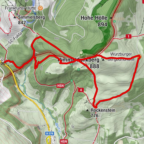 Himmeldunkberg und Brendquelle