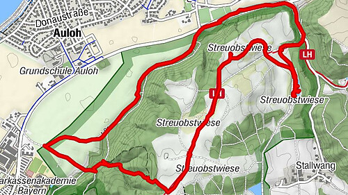 Spaziergang im Naturschutzgebiet ehem. Panzerübungsgelände an der Isarleite
