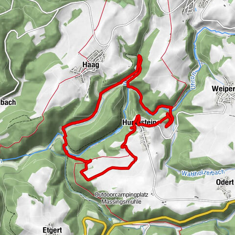 Traumschleife Hunolsteiner Klammweg
