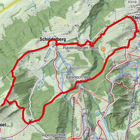 Circular route Steibis to Dreiländerblick