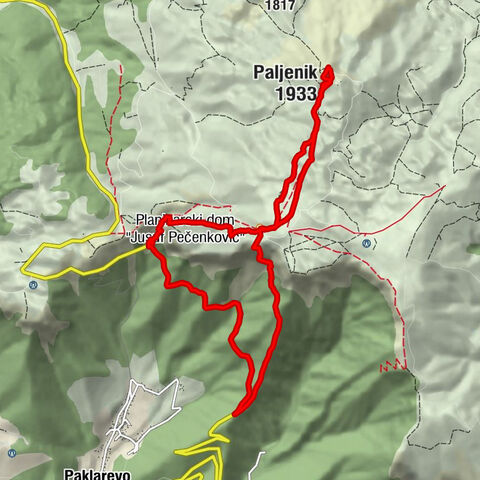 Vlasic via ferrata paljenik