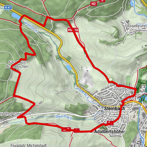 Rundwanderung Einhardsbasilika