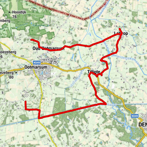Rondje Witte Berg - Agelo - Tilligte - Lattrop - Oud-Ootmarsum