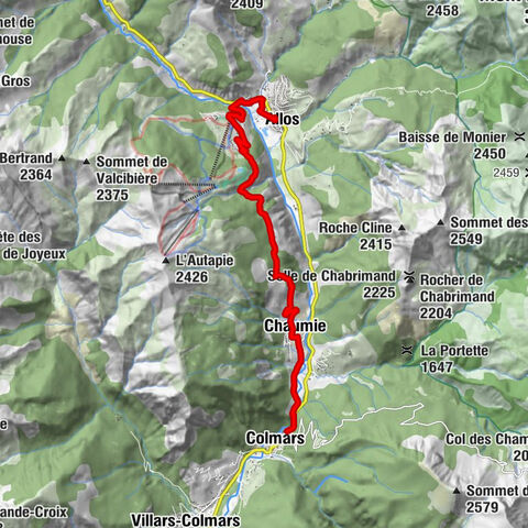 002 TransVerdon Section - From Val d’Allos to Colmars-les-Alpes