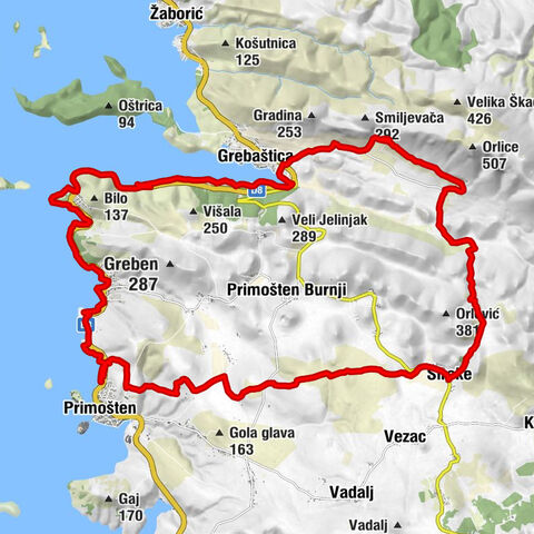 Primosten-Bilini-Siroke-Konobe-Grebastica