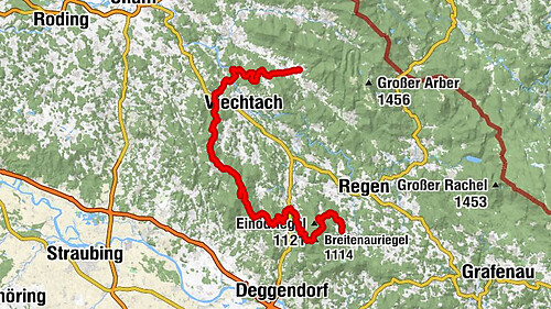 ArberLand-Runde Bischofsmais - Arnbruck
