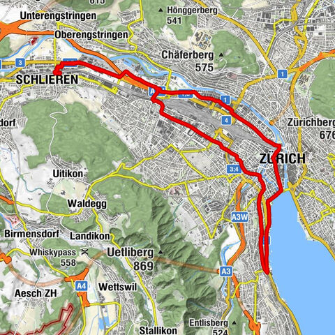 The Grand Tour - Schlieren - Lake Zürich