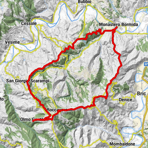 Sentiero "Giro delle 5 Torri" - Sentiero 5T in mountain bike