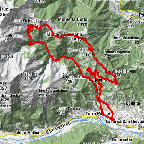 LUSERNA S.G. Upslowtour - Angrogna Valley Ring 11