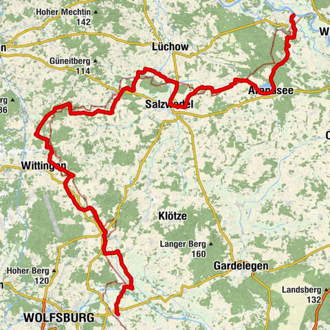 Europa-Radweg Eiserner Vorhang Iron Curtain Trail - Am Grünen Band entlang von Gummern bis Oebisfelde