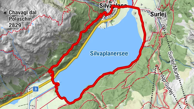 Lake Silvaplana route – Trailtrophy route