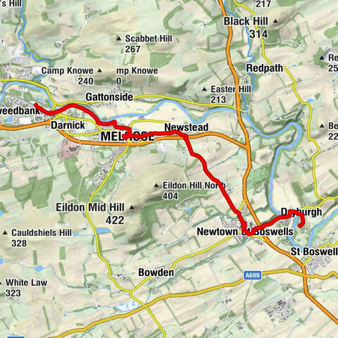 Scottish Borders - Marmions Brasserie - Bass Hill - Dryburgh