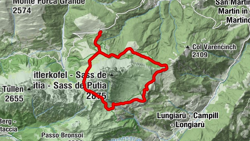 Peitlerkofelrunde am Würzjoch