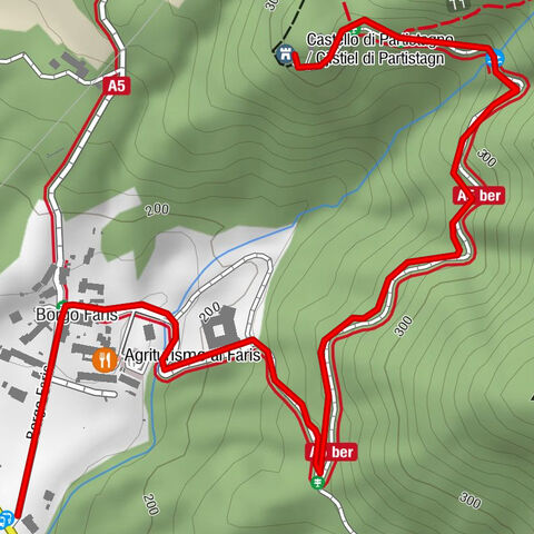 Castello di Partistagno: simple hike in Attimis