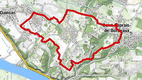 Boucle Saint Caprais-de-Bordeaux/ Quinsac/ Cambes