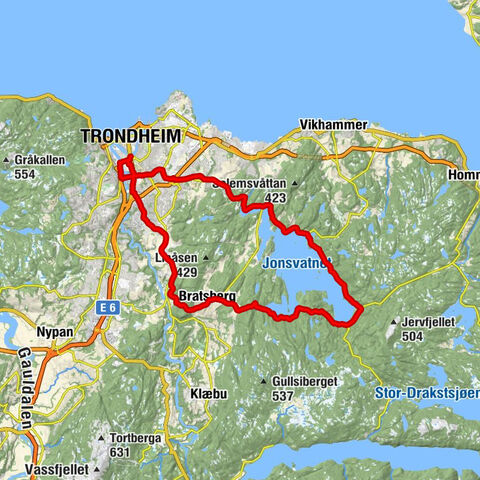 Trondheim - Marienborg - Dalsenget - Eventyrbyen