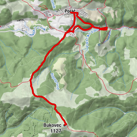 Poráč - Bukovec