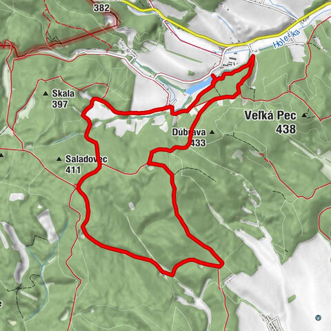 Male Karpaty 13km +400 tour