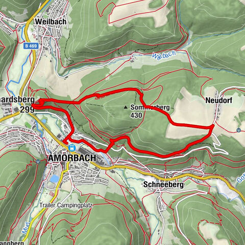 Amorbach Waldromantikweg aka. A9