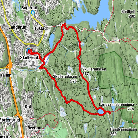Skullerud - Skullerudåsen - Østmarkskapellet
