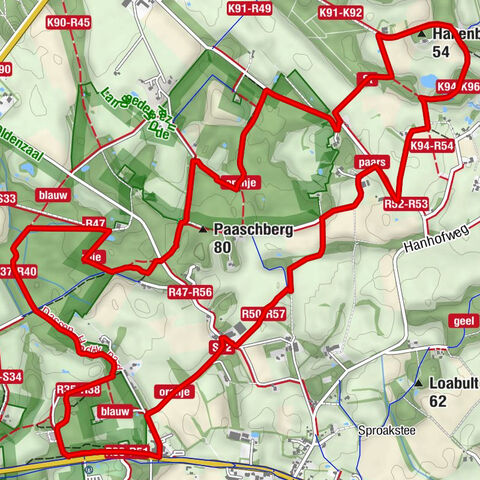 Pannenkoekhoes De Stroper - Paaschberg - Hakenberg - Mariakapel Middelkaamp