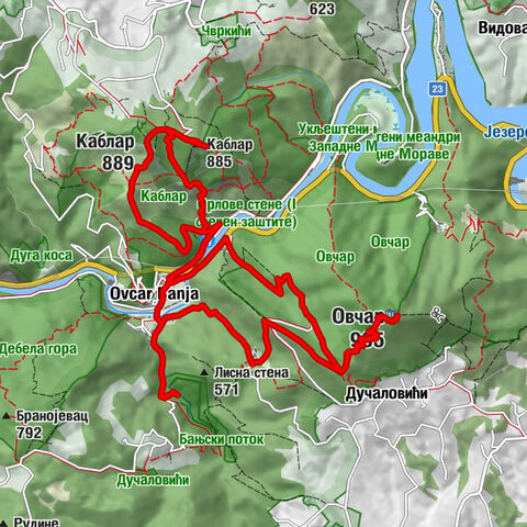 Манастир Преображење - Овчар - Каблар - Овчар Бања