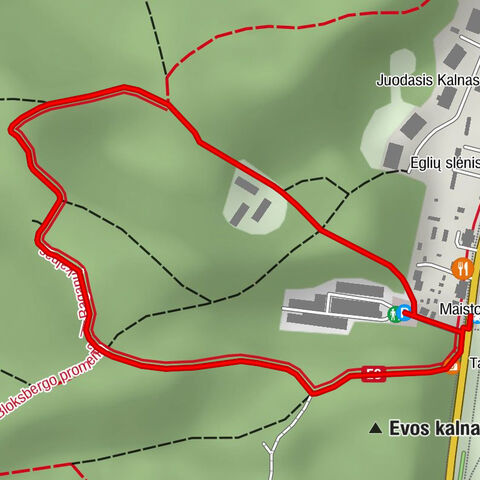 Neringa - Raganų kalnas