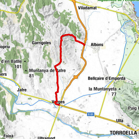 Albons - Puig Segalar - Sant Esteve de Maranyà - Alberana