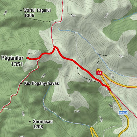 Frumoasa - Muntele Păgânilor