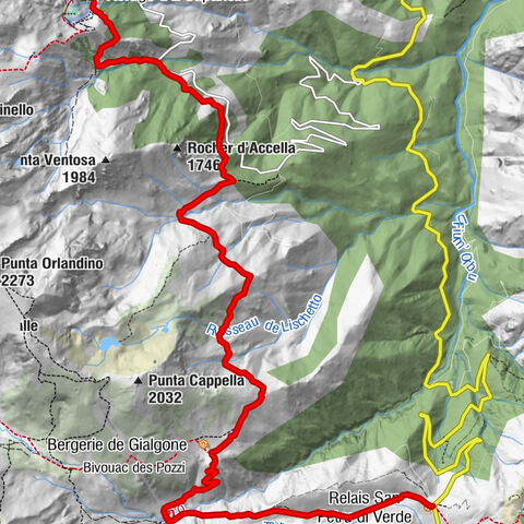 8etapes capannelle/ relai di verde trace officiel