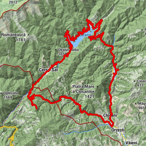 Motru Sec - Cerna-Sat - Cloșani