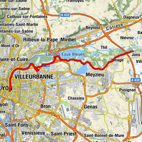 Meyzieu - Terrasse des Iles - Grand Temple - Lyon