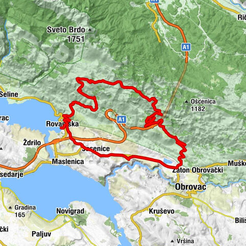 Bartol - Libinjska kosa - Kapelica Damira Tomljanovića - Crkva svetog Frane