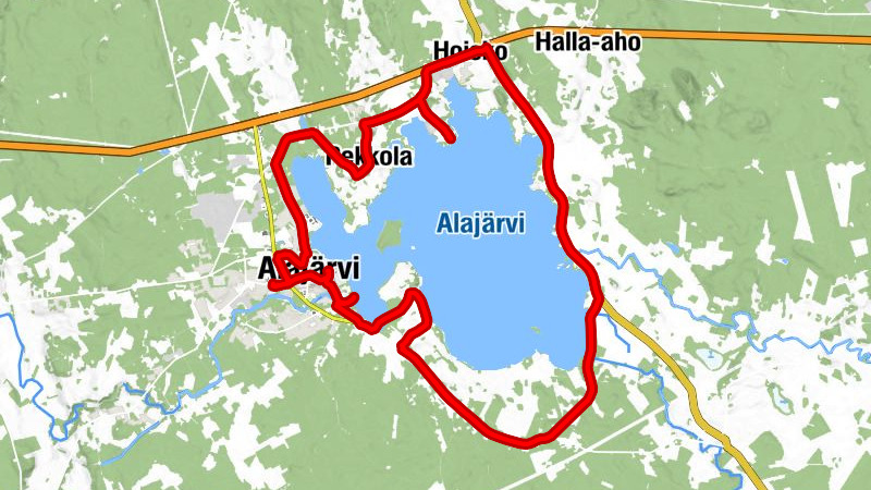 Alajärvi - Hoisko - Pekkola - Alvariini