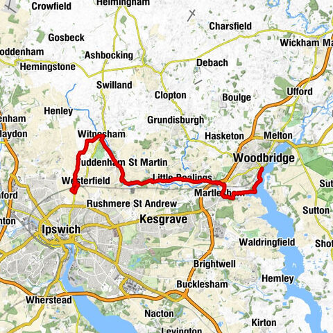 Woodbridge - All Saints Church - Whisstocks Place - Westerfield