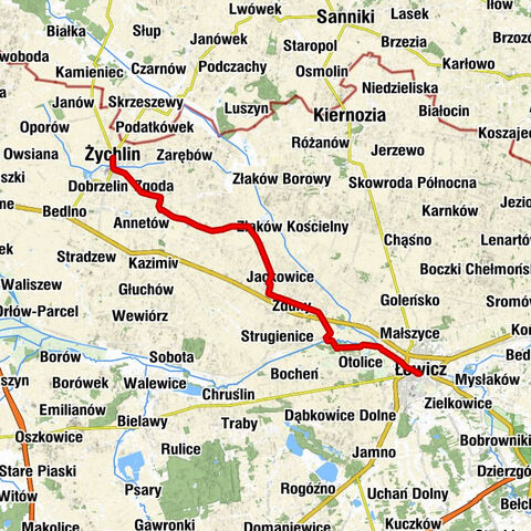 Kościół parafialny pw. Świętych Apostołów Piotra i Pawła - Żychlin - Kościół parafialny pw. św. Aleksandra - Łowicz