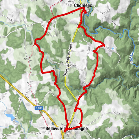 Bellevue-la-Montagne - Église Saint-Just - Champot - Chomelix