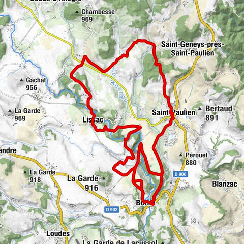 Saint-Paulien - Marcilhac - Lissac - Église Saint-Georges