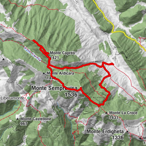 Monte Capreo e Semprevisa