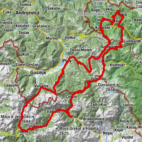 Pepaj / Pepiq - Maja e Borit - Bora - Llutovë