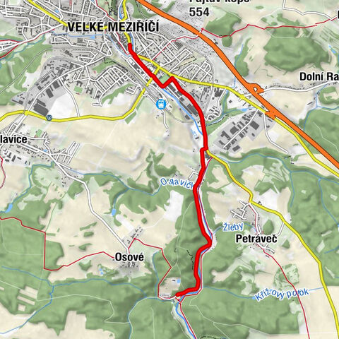 Velké Meziříčí - Nesměř