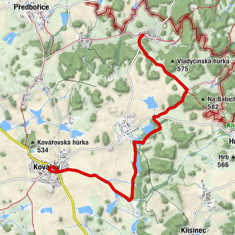 Vladyčín - Kovářov