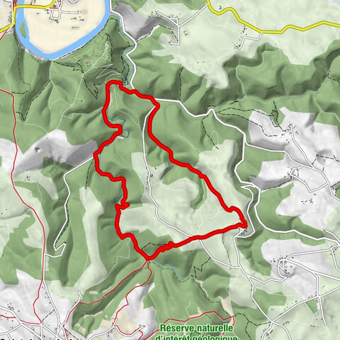 Anglars - Bouygues - Gouffre de Lantouy - Trou du Furet