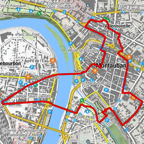 Montauban - Église Saint-Jacques - Église Saint-Jean - Église Saint-Joseph