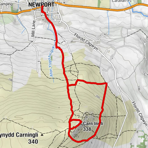 The Canteen - Newport - St Mary's Church - Carn Ingli