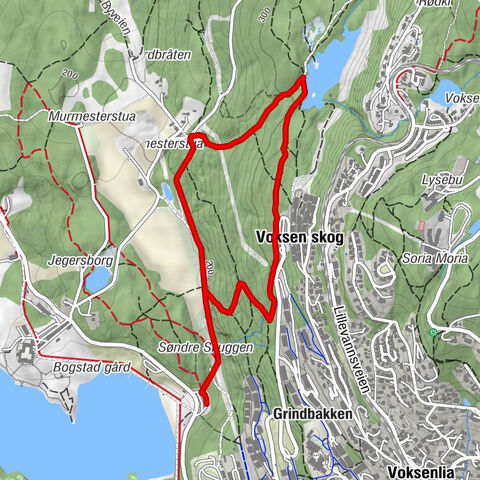 Vestre Aker - Voksen skog