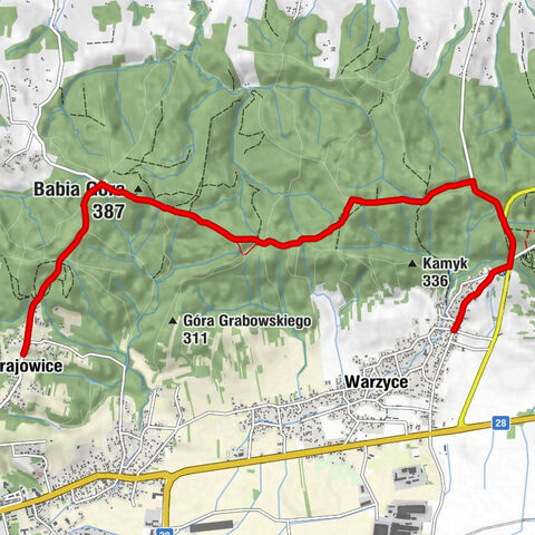 Banasiówka - Jasło - Babia Góra - Góra