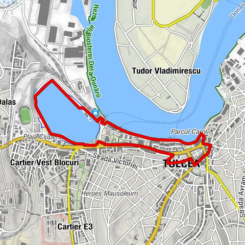 Tulcea - Ponton îmbarcare pasageri
